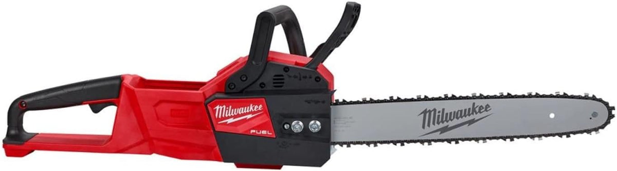 Milwaukee M18 Kettensäge, 40,6 cm, Rot/Schwarz/Silber