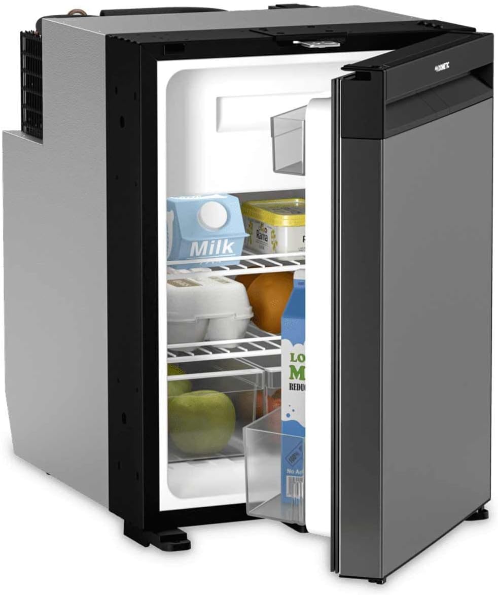 Kühlschrank CoolMatic NRX 50C Kompressor, 24 V, 52,5 cm, Schwarz/Silber, DOMETIC