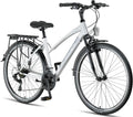 Licorne Bike Bike Premium E-Bike, Weiß/Schwarz