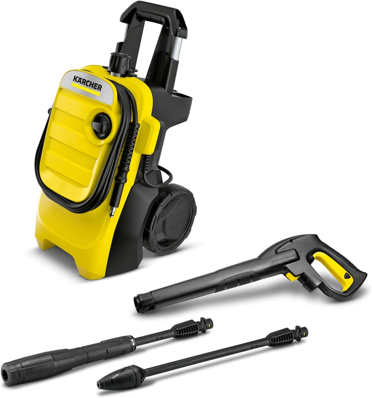 Karcher Hochdruckreiniger, 420 l, 130 bar, 30 m², Gelb/Schwarz