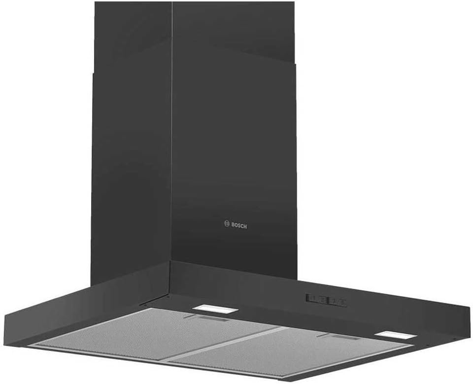 DWB67CM50 DWB66BC60 Dunstabzugshaube, 60 cm, mit LED, aus Metall, Schwarz