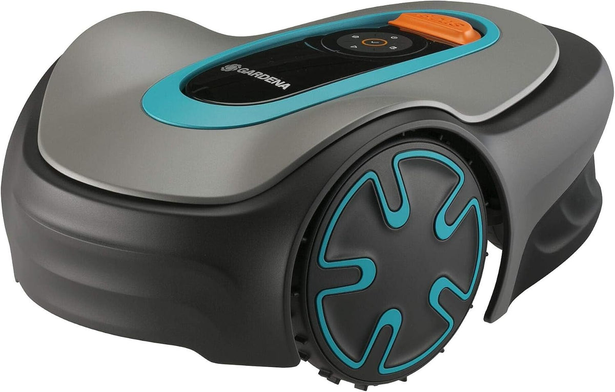 Gardena Mähroboter, Grau/Schwarz/Blau/Orange