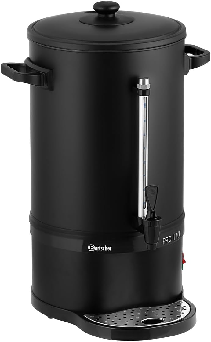 Kaffeemaschine Kaffeemaschine PRO, 13,2 l, 230 V, Schwarz, aus Edelstahl und Stahl, Bartscher