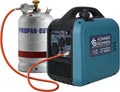 Stromerzeuger Euro-5, 2000 W, 17 kg, mit USB, Blau/Schwarz, K&S Könner&Söhnen