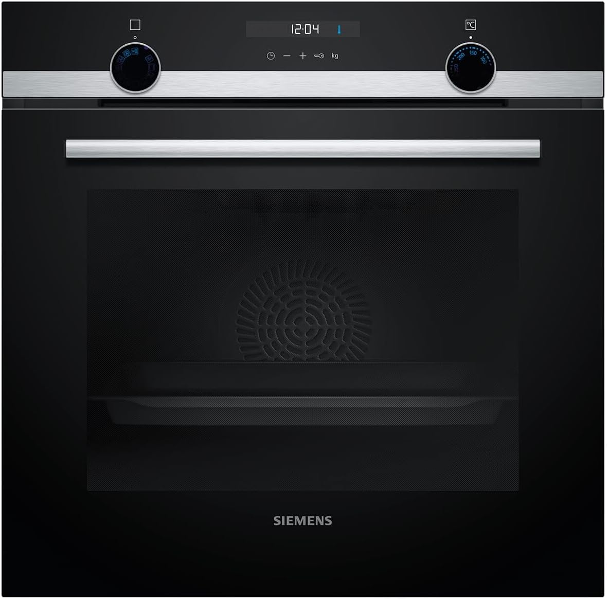 Siemens HB537GES3 Backofen, 71 l, 3600 W, Schwarz/Silber