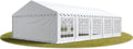 TOOLPORT Party Gartenpavillon, 5 × 10 m, wasserdicht, für den Garten, Weiß