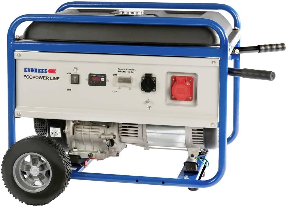 Endress Stromerzeuger, 3600 W, 230 V, 400 V, Blau/Grau/Schwarz/Rot