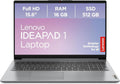 Lenovo IdeaPad 1 Notebook, 16 GB, Grau