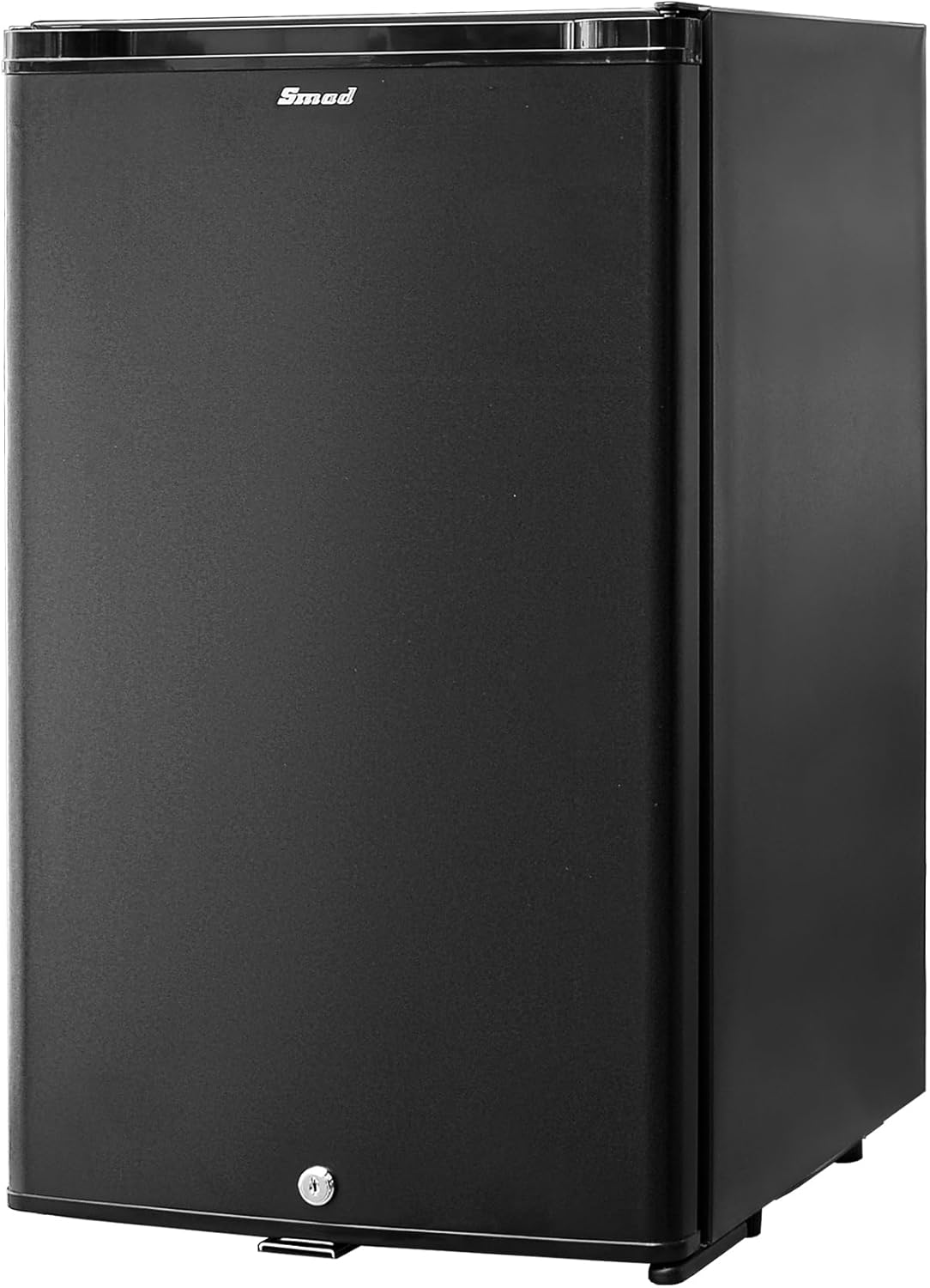 Kühlschrank Wohnmobil, 50 L, 12 V, 230 V, verstellbar, für das Büro und Camping, Schwarz, Smad