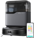 Saugroboter C20, 8,5 cm, mit WLAN, Schwarz/Grau, eufy