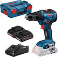 Bosch ProCORE18V Akku-Bohrschrauber, 4.0 Ah, bürstenlos, Blau/Schwarz/Rot