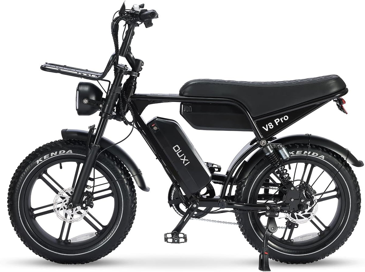 E-Bike Pro E, 250 W, 20 Zoll, bürstenlos, Schwarz, OUXI