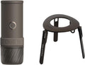 Kaffeemaschine, Braun/Schwarz, klappbar, wasserdicht, mit USB, OutIn