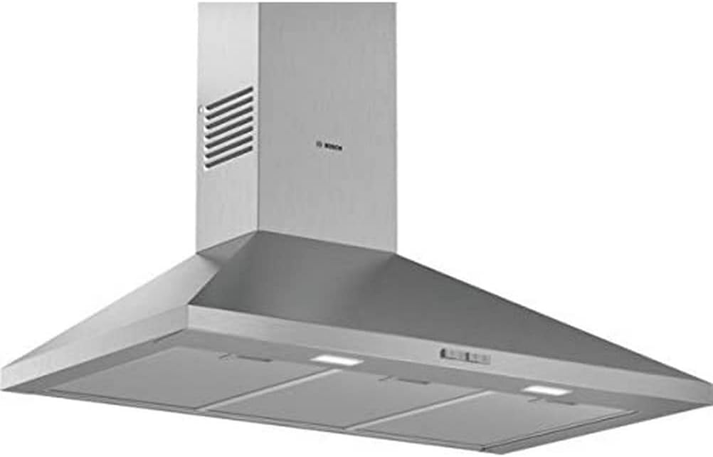 DWB67CM50 DWP96BC50 Dunstabzugshaube, 90 cm, mit LED, aus Metall, Silber