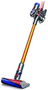V11 V8 Staubsauger, kabellos, Orange/Silber/Blau, aus Aluminium