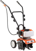 Bodenhacke, 30 cm, aus Stahl, Schwarz/Orange/Weiß, A.M.C.