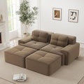 Sofa, aus Stoff, Braun, Cayipng