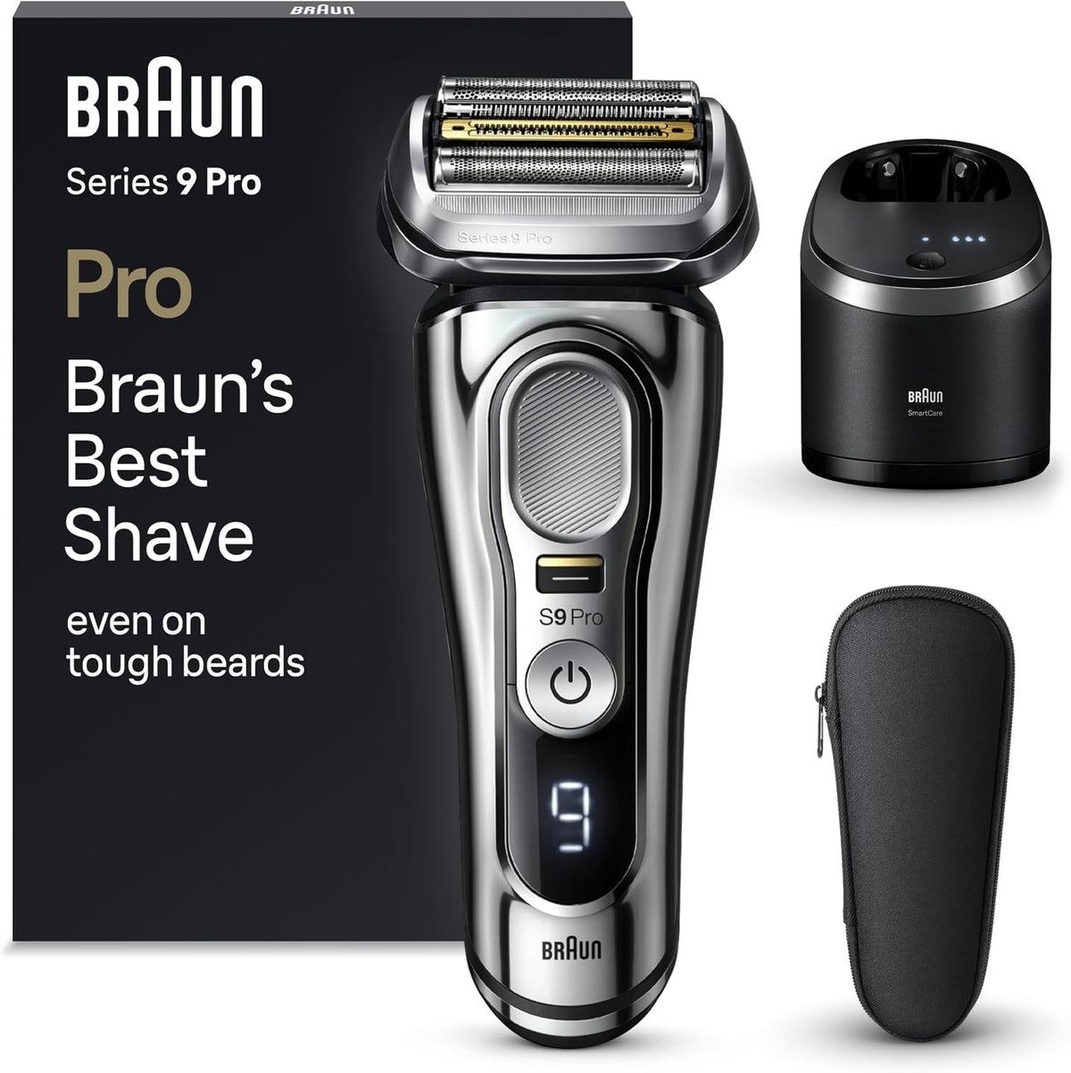 Braun in-1 Folienrasierer, wasserdicht, Silber/Schwarz