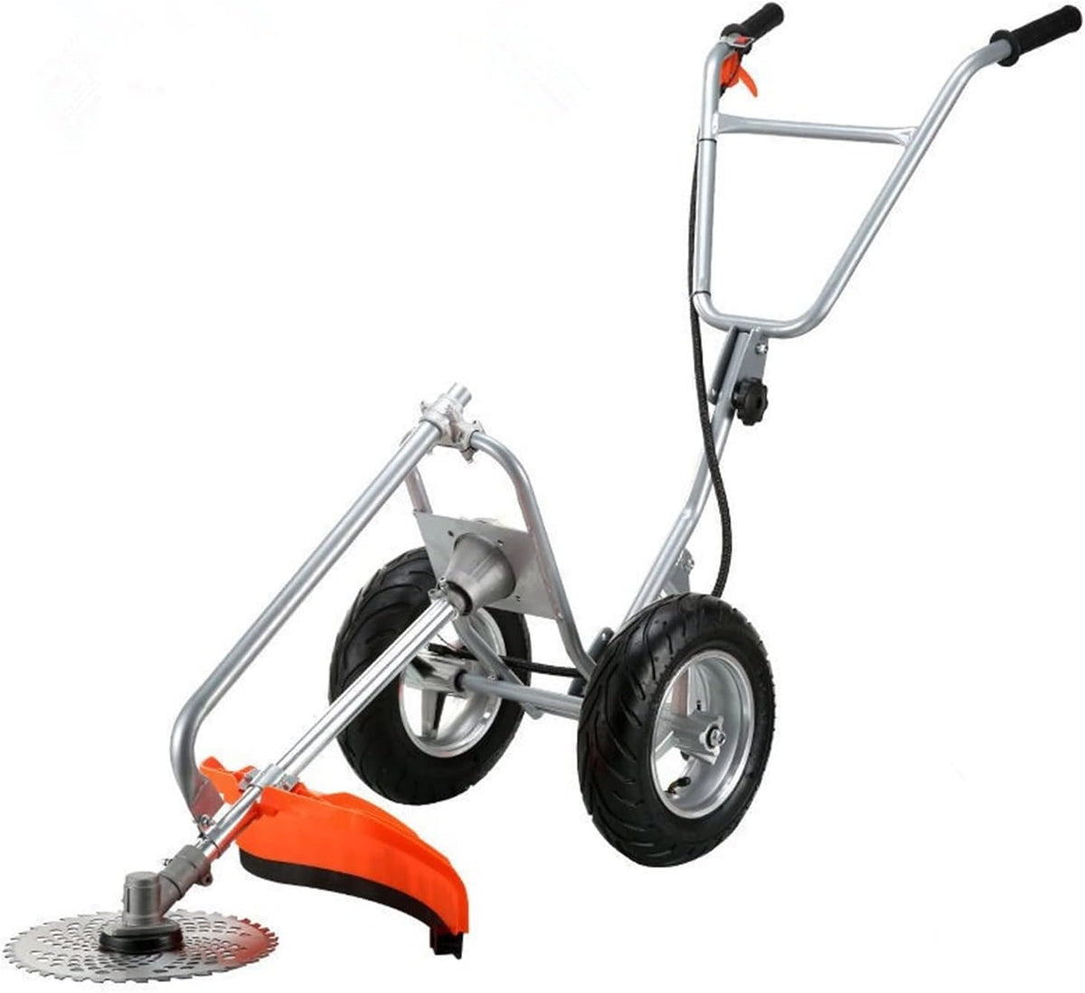 OUTFYT TY09p212-02 Rasentrimmer, Silber/Orange