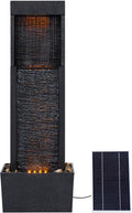 Teamson Home 37 Freistehende, 8,5 Liter, mit LED, Schwarz