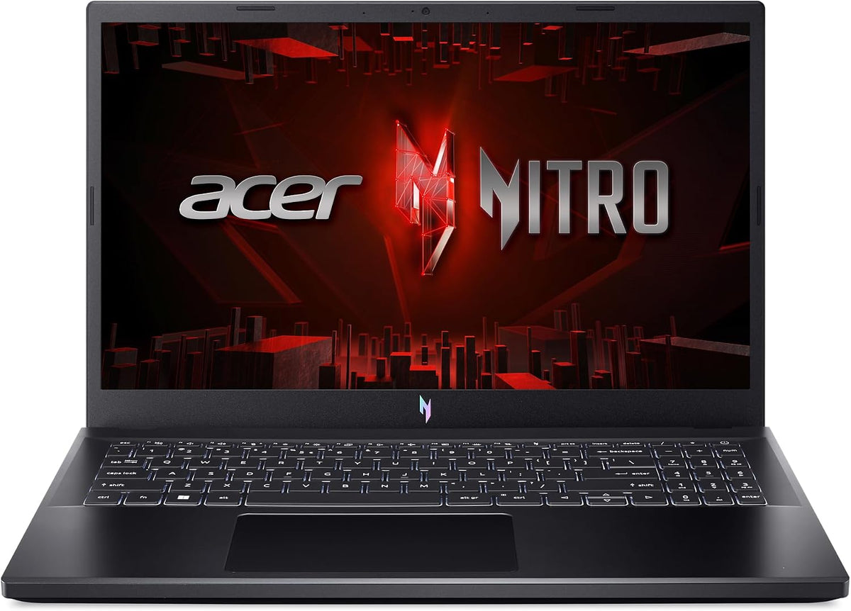 Acer i5-13420H Notebook, 8 GB, 144 Hz, mit WLAN, mit KI-Erkennung, Schwarz