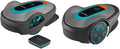 Gardena Mähroboter, 1000 m², Grau/Schwarz/Blau/Orange