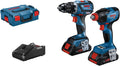 Bosch ProCORE18V Akku-Bohrschrauber, 4.0 Ah, Blau/Schwarz/Rot